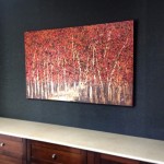 "Further down the Path" 30X60" shown in David's Winter Park office